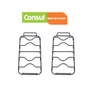 kit 2 Grelhas para Fogão 4 Bocas pega brastemp / cônsul Alta qualidade Fogão 4 bocas