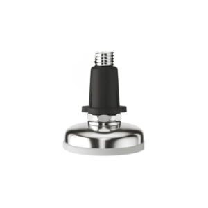 Kit 2 Pés Niveladores Multiuso com Rodinhas, Plástico e Metal, Suporta até 180kg, Ajustável 45-70cm, Sortido