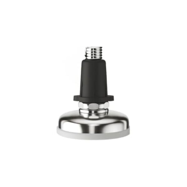 Kit 2 Pés Niveladores Multiuso com Rodinhas, Plástico e Metal, Suporta até 180kg, Ajustável 45-70cm, Sortido