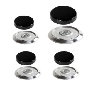 Kit 4 Boca Fogão Continental Singolo 3 Pq 1 Gd Peça De Fogão