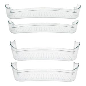 Kit 4 Prateleiras Acrílico Da Porta Geladeira Consul Cra30f K00094