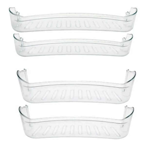 Kit 4 Prateleiras Acrílico Da Porta Geladeira Consul Cra30f K00094