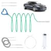 Kit de ferramentas de limpeza de ralo de teto solar automático – Conjunto de escova de drenagem de carro flexível de 7 peças para teto solar, drenos de porta e AC, desentupir canos, evitar vazamentos