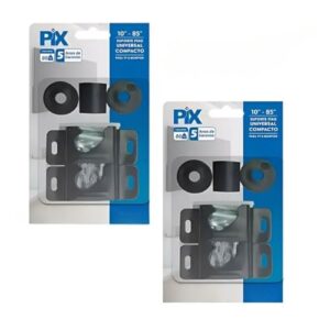 Kit de suporte fixo universal, adequado para televisores LCD LED Smart 4K. Tamanhos dos painéis para montagem na parede: 10, 24, 32, 43, 50, 55, 60, 75, 100 polegadas.(2)