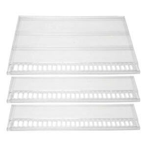 Kit Grade Prateleira Acrílico Geladeira Copacabana Continental Geladeira Refrigerador