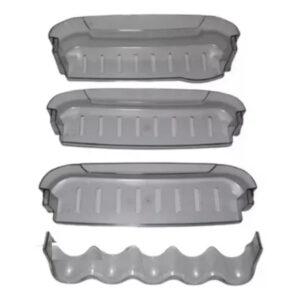 Kit Prateleiras da Porta geladeira Esmaltec Rcd33/34 2 Portas Originais