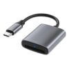 Leitor de cartão de alta velocidade tipo C USB 3.1 leitor de cartão de memória para cartão SD UHS-II para laptop smartphone