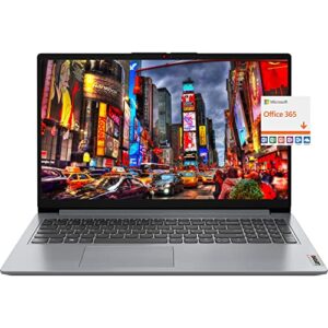 Lenovo Laptop de 15,6 polegadas, IdeaPad 1, 20 GB RAM, SSD PCIe de 1 TB, Wi-Fi 6 e Bluetooth 5.1, HDMI, leitor de cartão SD, tela antirreflexo HD de 15,6 polegadas, processador AMD Athlon Dual-core, Windows 11 Home no modo S