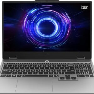 Lenovo LOQ 15 Portátil Gaming com processador i5-13450HX, 16 GB RAM, 512 GB SSD, RTX 5050 8GB, ecrã FHD de 15,6", teclado retroiluminado, Windows 11