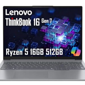 Lenovo ThinkBook 15 Gen 4 Business Laptop (15,6 polegadas FHD antirreflexo, Intel 10-Core i7-1255U, 16GB RAM, 512GB SSD), webcam FHD, bisel estreito, leitor de impressão digital, Wi-Fi 6, Ethernet
