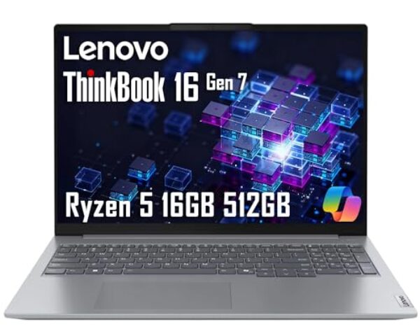 Lenovo ThinkBook 15 Gen 4 Business Laptop (15,6 polegadas FHD antirreflexo, Intel 10-Core i7-1255U, 16GB RAM, 512GB SSD), webcam FHD, bisel estreito, leitor de impressão digital, Wi-Fi 6, Ethernet