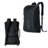 Life Expert Mochila Pasta Executiva All Black com USB, Compartimento para Notebook, Tablet, Alça Acolchoada, Poliéster