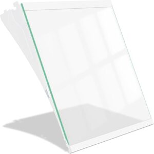 Luckman Conjunto de prateleira de vidro para geladeira DA97-20045A atualizado compatível com a geladeira Sam-Sung, substituição de prateleira de vidro de geladeira para RF28R7201SR RF28R7201SG