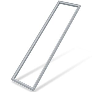 LXun Junta de porta de freezer DA63-06538B atualizada compatível com peças de freezer de geladeira Samsung para junta de porta Samsung substitui a peça DA97-08239A DA97-08239B-cinza