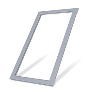 LXun Junta de porta de geladeira DA97-05253B atualizada compatível com peças de vedação de porta de freezer Samsung substitui a peça 2049741 AP4335799 PS4173207 EAP4173207 PD00005485-cinza