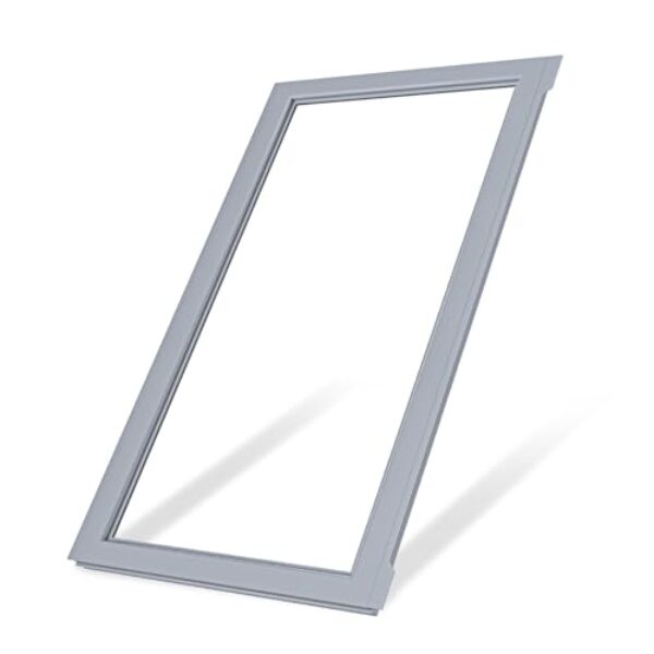 LXun Junta de porta de geladeira DA97-05253B atualizada compatível com peças de vedação de porta de freezer Samsung substitui a peça 2049741 AP4335799 PS4173207 EAP4173207 PD00005485-cinza