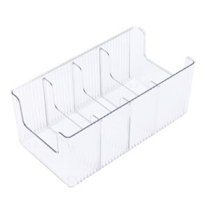 MAVIS LAVEN Organizador de Pacotes de Tempero, Solução de Armazenamento Versátil Com 3 Divisórias Removíveis para Organização de Armário e Despensa de Cozinha (Versão normal)