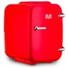 Mini Geladeira Frigobar Portátil Multifuncional 4 Litros Refrigerador Trivolt Multi Cor Vermelho
