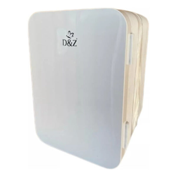 Mini Geladeira Portátil 8 Litros D&z Cor Branca 220v Cremes Máscaras Baixo Ruído Portátil