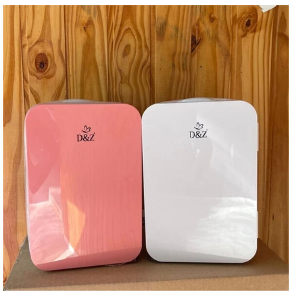 Mini Geladeira Portátil 8 litros D&Z Frigobar Skincare para Cosméticos Organizador Séruns