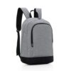 Mochila para Notebook 15.6" Executiva Poliéster 300D - Leve 18L - Alças Acolchoadas - Compartimento Acolchoado Proteção Reforçada - Ideal para Trabalho e Escola (Cinza)