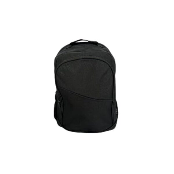 Mochila Reforçada para Notebook, 15 Polegadas, Preta, Poliéster, 18 Litros, 44x29x15cm, Compartimentos Múltiplos, para Escola, Faculdade, Trabalho, Viagens