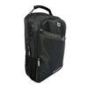 Mochila Reforçada para Notebook 15'', Poliéster, Preta, 46x31x13cm, 18 Litros, Alça em Cabo de Aço, 3 Compartimentos