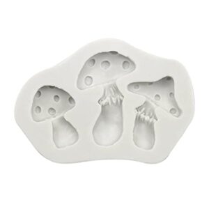 Molde de silicone de cogumelo molde de bolo de cogumelo molde de doce doce chocolate bloco de gelo sobremesa francesa decorações de bolo