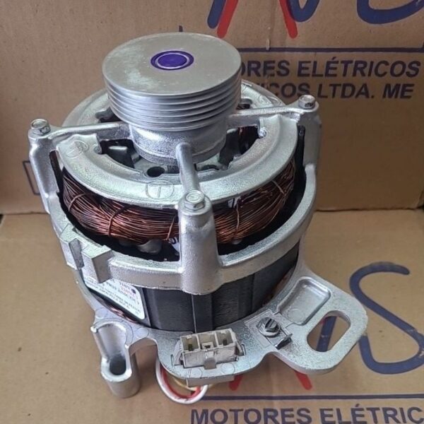 MOTOR DA MAQUINA DE LAVAR ROUPA LAVADORA DE ROUPA ELETROLUX, POLIA ESTRIADA 5CM