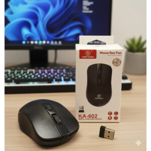 Mouse Sem Fio Wireless 2.4ghz Usb Pc Notebook ergonômico - ideal para trabalhar e estudar