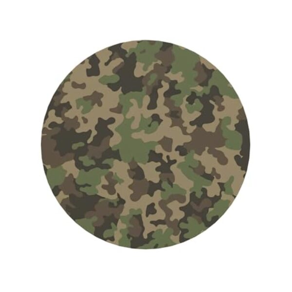 Ímãs de geladeira com estampa camuflada verde para casa, cozinha, escritório, acessórios para presente diário de inauguração de casa