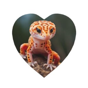 Ímãs de geladeira com estampa de lagartixa de leopardo de areia para casa, cozinha, escritório, acessórios para presente diário de inauguração de casa