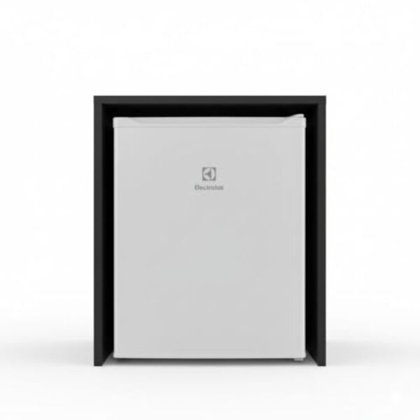 Nicho Aparador Para Frigobar Adega MDF 53x48x45cm Preto