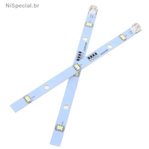 [Nis] Faixa De LED De Barra De Luz De Freezer De 2 Unidades Para Geladeira RONGSHENG/HISENSE [BR]
