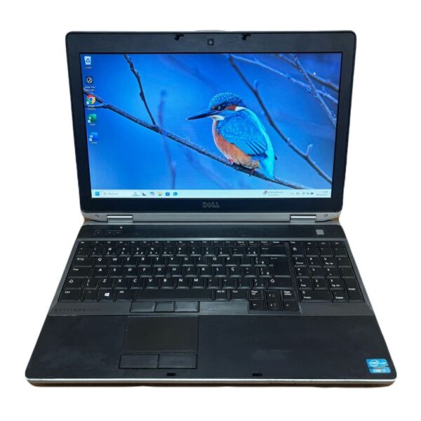 Notebook Dell Intel I7 Memoria 8gb Ssd 720gb Win 11 Tela 15 Preto (Usado)