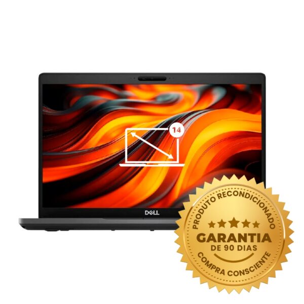Notebook Dell Latitude Core I5 8th + 16 Gb DDR4 + 256 GB SSD M2 - 14 Polegadas