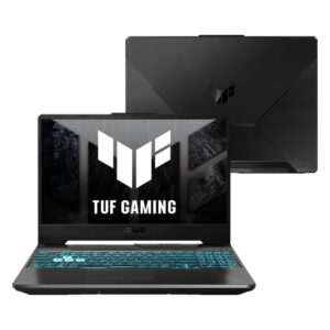 Notebook Gamer ASUS TUF Gaming A15 Ryzen 7 RTX 3050 8GB RAM 512GB SSD Tela 15.6 IPS 144Hz Linux KeepOS Graphite Black
