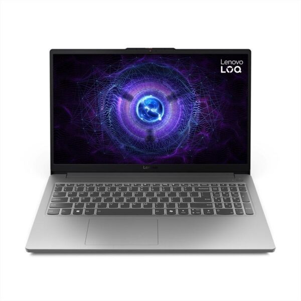 Notebook Gamer Lenovo LOQ Essential Core I5 12G 16GB 512SSD M.2 15.6 Geforce RTX 3050 6GB GDDR6 Windows 11 Cinza