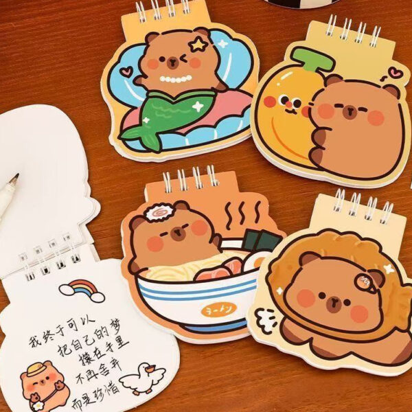 Notebook, portable notebook, coil notebook, study notebook, stationery