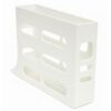 Organizador Porta Ovos Rolante, Suporte 4 Andares para 30 Ovos, Branco
