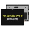 Para Microsoft Surface Pro 8 1983 1982 (2021) Substituição de tela para Surface Pro 8 digitalizador 2880x1920 33.0 cm LED LCD Touch Screen Display Digitalizador Montagem (apenas para Surface Pro 8)