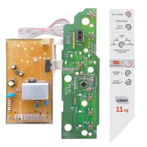 Placa Para Lavadora De Roupas Brastemp Clean 11kg BWC11 C/ Adesivo