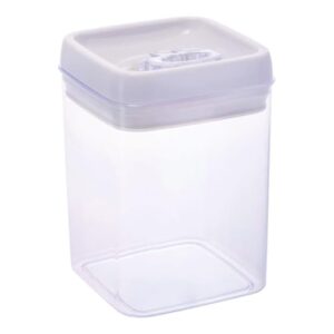 Pote Hermético Quadrado 1800ml com Tampa com Trava/Alça