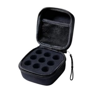 predolo Estojo para Insulina na Geladeira com Zíper, 9 Divisórias e Proteção para Frascos de Insulina. Ideal para uso doméstico, Preto