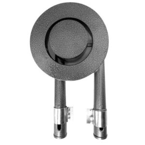 Queimador Duplo 17cm Ferro Fundido P/ Fogão Industrial Baixa Pressão MR Fogões Itajobi Cristal