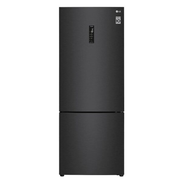 Refrigerador Inverse LG de 02 Portas Frost Free com 451 Litros Black Inox - GCB569NQL
