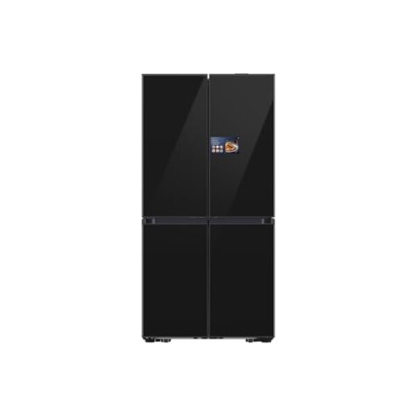 Samsung Geladeira French Door Bespoke AI RM90F com Tela AI Home Black Charcoal 658L - 220V