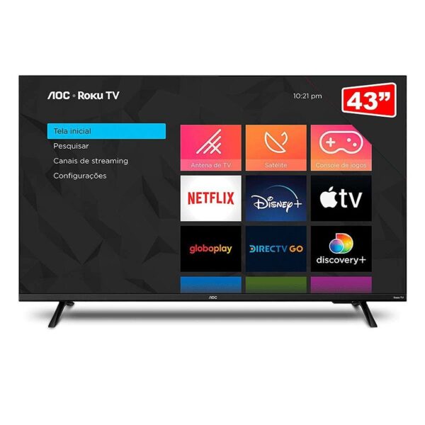 Smart TV 43'' Full HD Roku Tv 43s5135/78g Bivolt