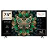 Smart TV 4K TCL QD-Mini LED 75” Polegadas com HDMI 2.1, Dolby Vision IQ, Subwoofer, 144Hz VRR e Wi-Fi - 75C6K