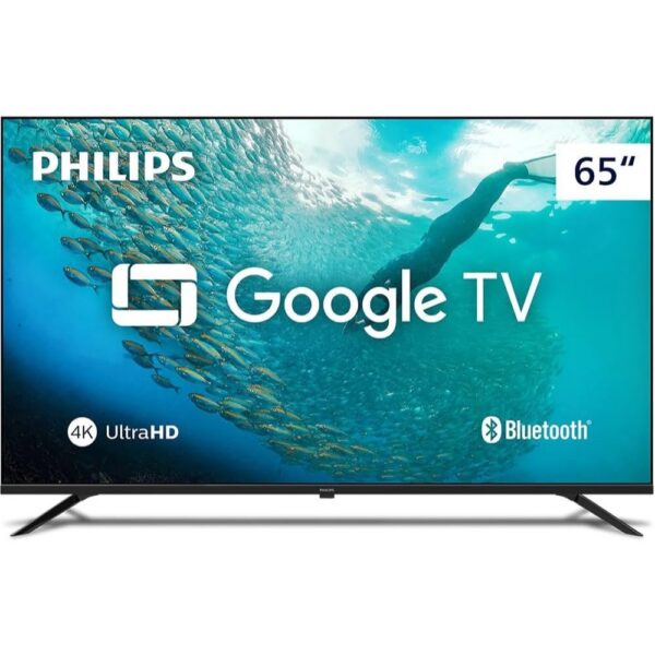 Smart TV 65" Philips LED 4K UHD Google TV - 65PUG7019/78
